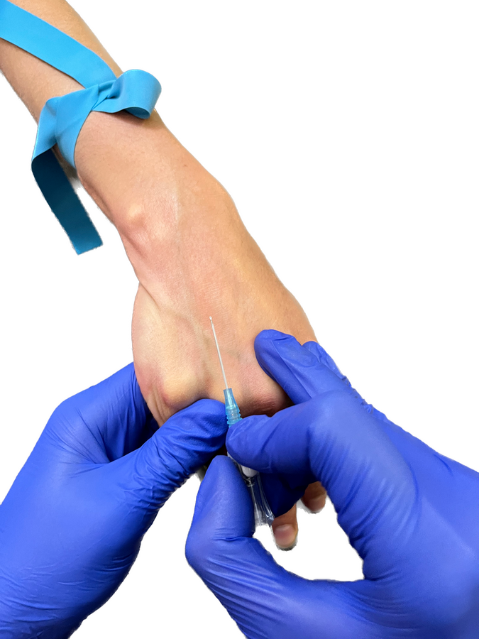 Traditional Grip with IV